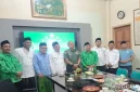 Dandim 0812/Lamongan Letkol Inf Deni Suryo Anggo Digdo saat bersilaturahmi dan menyampaikan permohonan maaf kepada PCNU Kabupaten Lamongan, Selasa (21/10/2026). (Dok. Ho/RadarBangsa.co.id)