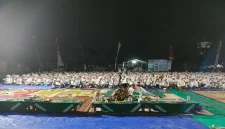Santriwati menampilkan kreativitas melalui festival film dalam rangkaian penutupan HSN 2026 di Pondok Pesantren Al-Fatimiyah, Lamongan. Senin, 26 Oktober 2026 (Foto Ho/RadarBangsa.co.id).