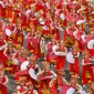 Gandrung Sewu Banyuwangi saat pertunjukan tari kolosal dalam konsep baru. (Dok. Ho/RadarBangsa.co.id)