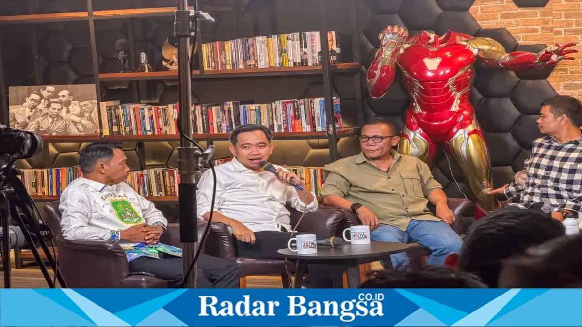 Bupati Jember Gus Fawait saat menjadi pembicara dalam Indonesia Future Leader 2026 di Villa Mediapura, Pejaten Barat, Jakarta Selatan, Kamis (15/10/2026). (Dok. Ho/RadarBangsa.co.id)