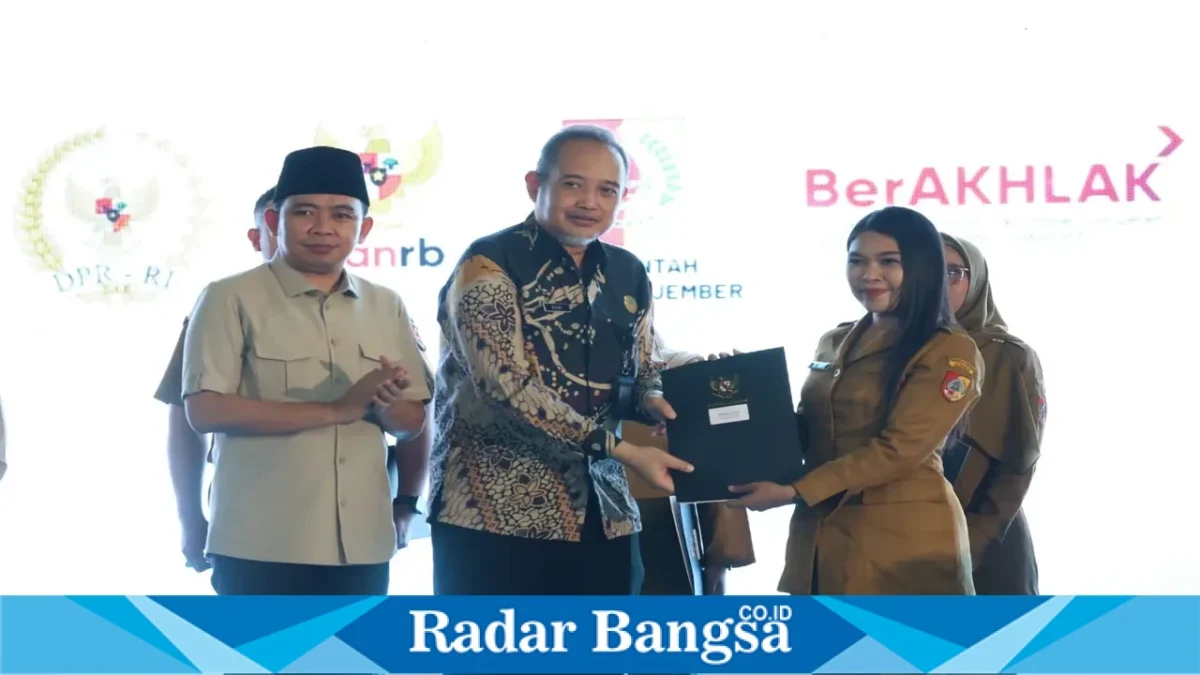 Bupati Jember Gus Fawait menegaskan komitmen Pemkab Jember mempertahankan PPPK penuh waktu dan paruh waktu. (Dok. Ho/Pemkab Jember/RadarBangsa.co.id).