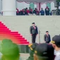Bupati Pasuruan Rusdi Sutejo memimpin Upacara Peringatan Hari Kesaktian Pancasila 2026 di Halaman Kantor Bupati Pasuruan, Kamis (1/10/2026). (Dok. Ho/RadarBangsa.co.id)