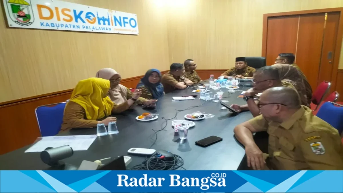 Pemkab Pelalawan mengikuti Rakor Pengendalian Inflasi Daerah secara daring untuk membahas perkembangan IPH dan daya saing daerah. (Dok. Ho/Pemkab Pelalawan/RadarBangsa.co.id).