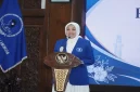 Ketua Dewan Pengurus Cabang (DPC) IWAPI Lamongan Anis Kartikawati Yuhronur Efendi saat menghadiri Pelantikan Dewan Pengurus Ranting IWAPI Kecamatan Lamongan dan Mantup di Pendopo Lokatantra, Lamongan, Jumat (2/10). (Do Ho/RadarBangsa.co.id)