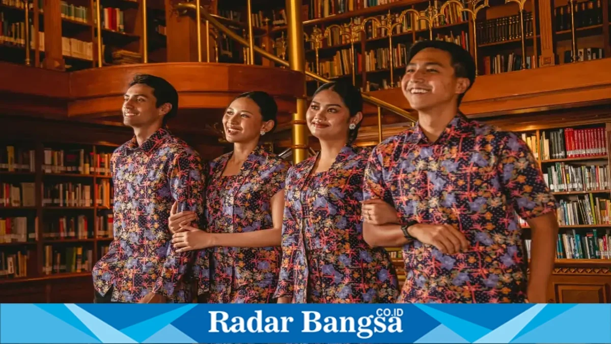 Peluncuran koleksi batik “Menemani” MANDALAS hasil kolaborasi bersama Yayasan Habibie & Ainun dalam menyambut Hari Batik Nasional 2026. (Dok. Ho/RadarBangsa.co.id)
