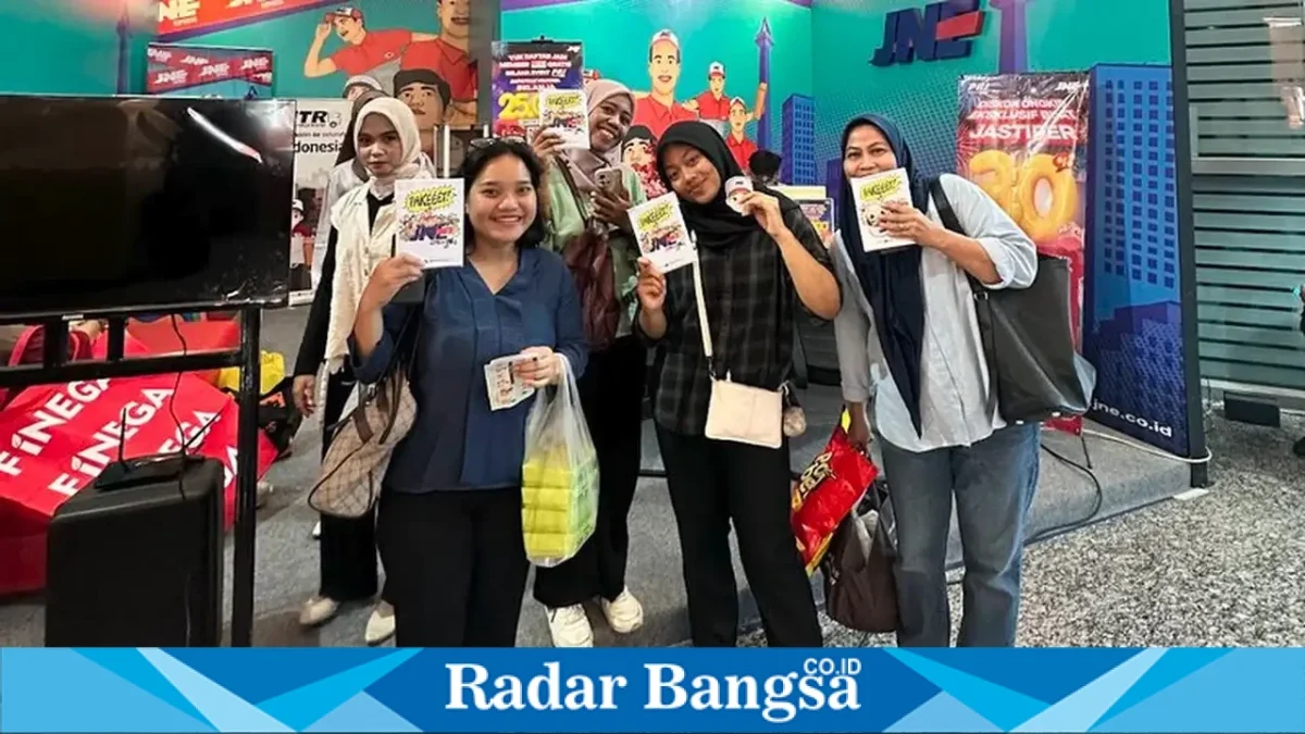JNE berpartisipasi sebagai Official Logistics Partner dalam Pekan Raya Jatim 2026 di Grand City Surabaya, 8–18 Oktober 2026. (Dok. Ho/JNE)
