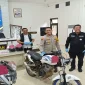 Kapolres Pelalawan AKBP Ahmad Nur Ari memimpin konferensi pers pengungkapan kasus pencurian dana rekening BNI di Mapolres Pelalawan. (Foto: Ho/RadarBangsa.co.id)