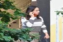 Dwi Anjarwati saat mendatangi Polres Lamongan beberapa waktu lalu. (Dok Ho/RadarBangsa.co.id)