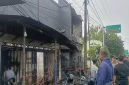 Ruko UD Asterpal di Dusun Tanjung, Desa Gempol, Kabupaten Pasuruan, terbakar pada Senin (26/10/2026) dini hari. (Dok. Ho /RadarBangsa.co.id).