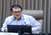 Layanan konsultasi dan pendampingan pendaftaran mitra MagangHub Kemnaker di Aula Gedung Vokasi, Jakarta Selatan, Jumat (16/10/2026). (Dok. Humas Kemnaker)