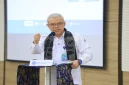 Sekretaris Jenderal Kemnaker Cris Kuntadi saat membuka pelatihan berbasis kompetensi bagi pekerja terdampak PHK di PT Bintang Indokarya Gemilang, Brebes, Selasa (20/10/2026). (Dok. Ho/RadarBangsa.co.id)