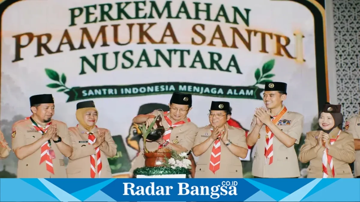 Gubernur Jawa Timur Khofifah Indar Parawansa saat mendampingi pembukaan PPSN VI Tahun 2026 di Kabupaten Malang, Kamis (1/10) malam. (Dok. Ho/RadarBangsa.co.id)