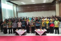 Ketua KORMI Kabupaten Pasuruan, drg. Hj. Merita Ariestya Yudi, saat melepas kontingen FORBASI Kabupaten Pasuruan menuju Kejurda 2026 di Aula Empu Sendok, Kompleks Perkantoran Bupati Pasuruan, Raci, Bangil, Kamis (8/10/2026). (Dok. Ho/RadarBangsa.co.id)