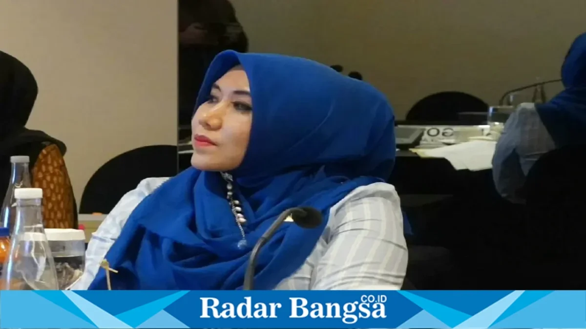 Lia Istifhama saat menyampaikan perhatian terhadap insiden ledakan yang diduga berasal dari tabung gas di Pakuwon Surabaya.