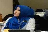 Lia Istifhama saat menyampaikan perhatian terhadap insiden ledakan yang diduga berasal dari tabung gas di Pakuwon Surabaya.
