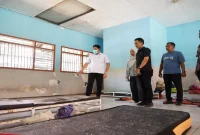 Bupati Sidoarjo Subandi saat meninjau fasilitas Lingkungan Pondok Sosial (Liponsos) Sidoarjo, Jumat (16/10/2026). (Dok. Ho/RadarBangsa.co.id)