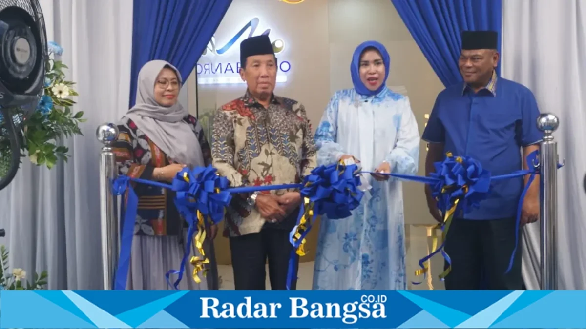 Peresmian kantor pusat Mabruro Tour and Travel di Ruko Pagerwojo, Kecamatan Buduran, Kabupaten Sidoarjo, Sabtu (10/10/2026). (Dok. Ho/RadarBangsa.co.id)