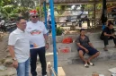 Wakil Ketua Tim Pengarah Percepatan Pembangunan Daerah (TP3D) Jember, Dima Achyar (kiri), bersama Ketua MAKI Jawa Timur, Heru Satrio (kanan), saat kegiatan lomba mancing lele di Kolam Pancing Tri Jaya, Jember, Sabtu (24/10/2026). (Dok. Ho/RadarBangsa.co.id)
