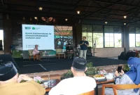 Pelatihan Masjid Affiliate diikuti sekitar 150 takmir masjid se-Banyuwangi untuk mendorong pemberdayaan ekonomi masyarakat dan pemasaran produk UMKM, Rabu (21/10/2026). (Dok. Ho/RadarBangsa.co.id)