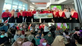 Dokter spesialis kedokteran jiwa RSUD H. Moh. Ruslan memberikan edukasi kesehatan jiwa kepada pasien rawat jalan di Kota Mataram, Sabtu (10/10/2026). (Dok. Ho/RadarBangsa.co.id)