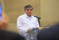 Menaker Yassierli menyampaikan paparan mengenai penguatan regulasi pelindungan pekerja dalam forum serikat pekerja Asia Pasifik di Jakarta. (Dok. Ho/Kemnaker/RadarBangsa.co.id).