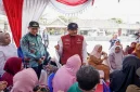 Menteri Sosial Saifullah Yusuf saat mengunjungi KDKMP Desa Sidorejo, Kecamatan Deket, Kabupaten Lamongan, Kamis (15/10/2026). (Dok. Ho/RadarBangsa.co.id)