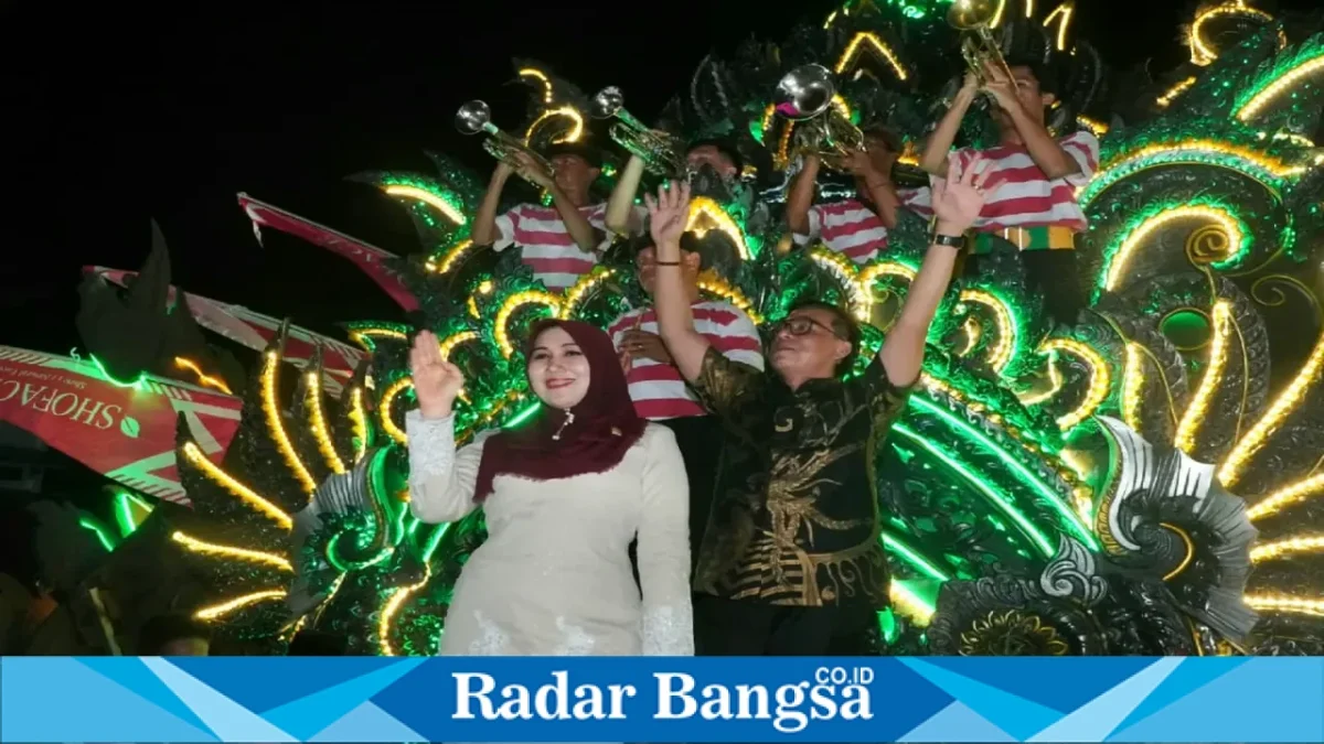 Ning Lia menghadiri pembukaan Media Expo 2026 di Kabupaten Sumenep, Selasa (27/10/2026). (Dok. Ho/RadarBangsa.co.id).