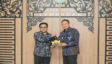 Koordinasi Ombudsman RI dan Pemkab Lamongan terkait evaluasi penilaian maladministrasi penyelenggaraan pelayanan publik 2026. Jumat, 23 Oktober 2026 (Foto: Dok. Ho/Pemkab Lamongan/RadarBangsa.co.id).