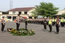Apel gelar pasukan menandai dimulainya Operasi Patuh Candi 2026 di Mapolrestabes Semarang, Senin (26/10/2026). (Foto Ho/RadarBangsa.co.id).