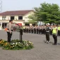 Apel gelar pasukan menandai dimulainya Operasi Patuh Candi 2026 di Mapolrestabes Semarang, Senin (26/10/2026). (Foto Ho/RadarBangsa.co.id).