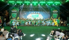 Peluncuran manajemen dan skuad Pasuruan United untuk kompetisi Liga 3 Nusantara musim 2026/2027 di Halaman Pasuruan Creative Center, Kabupaten Pasuruan, Rabu (14/10/2026). (Dok. Ho/RadarBangsa.co.id)