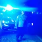 Personel Polsek Tikung melaksanakan patroli Blue Light di sejumlah jalur strategis wilayah Kecamatan Tikung, Lamongan, Jumat (9/10/2026) malam. (Dok. Ho/RadarBangsa.co.id)