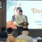 Bupati Lamongan Yuhronur Efendi saat kegiatan doa bersama memperingati dua tahun pemerintahan Presiden Prabowo Subianto dan Wakil Presiden Gibran Rakabuming Raka di Pendopo Lokatantra, Selasa (20/10/2026). (Dok. Ho/RadarBangsa.co.id)