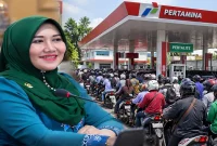 Lia Istifhama menyampaikan imbauan kepada masyarakat menyusul kelangkaan Pertalite di Malang Raya, Kamis (15/10/2026). (Dok. Ho/RadarBangsa.co.id)