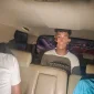 Terduga pelaku penusukan di Kecamatan Kalitengah, Lamongan, saat diamankan petugas untuk menjalani pemeriksaan lebih lanjut. (Dok. Ho/Polres Lamongan)