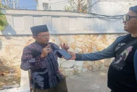 Prof. Mohammad Kurjum saat menyampaikan visi dan misinya sebagai bakal calon Rektor UINSA Surabaya periode 2026-2030, Selasa (6/10/2026). (Dok. Ho/RadarBangsa.co.id)