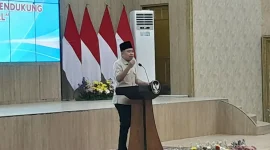 Bupati Jember Mohammad Fawait bersama jajaran Komisi II DPR RI dan Kementerian Dalam Negeri dalam rapat koordinasi pusat dan daerah di Pendopo Wahyawibawagraha, Jember, Kamis (15/10/2026). (Dok. Ho/RadarBangsa.co.id)
