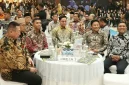 Bupati Sidoarjo H. Subandi menghadiri acara kenal pamit Kapolresta Sidoarjo di Gedung Serba Guna Polresta Sidoarjo, Minggu malam (18/10/2026). (Dok. Ho/RadarBangsa.co.id)