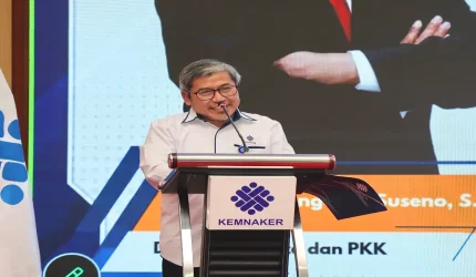 Direktur Jenderal Binapenta dan PKK Kemnaker Sugeng Heri Suseno.