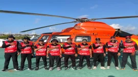Tim medis RSUD H. Moh. Ruslan Kota Mataram menjalankan kesiapsiagaan pelayanan medis untuk mendukung MotoGP Mandalika 2026 di Sirkuit Internasional Mandalika, Lombok Tengah. (Dok. Ho/RadarBangsa.co.id)